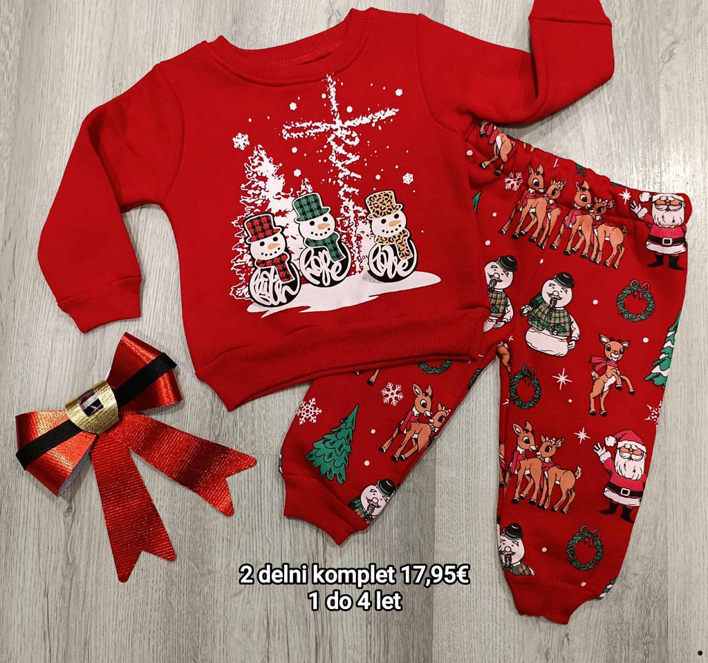 2 delni božični komplet