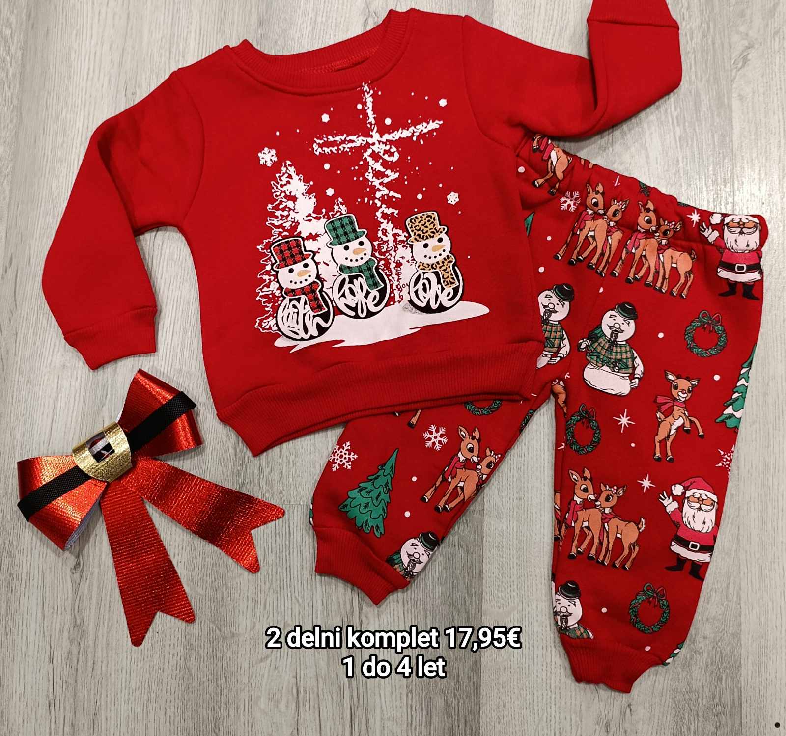 2 delni božični komplet