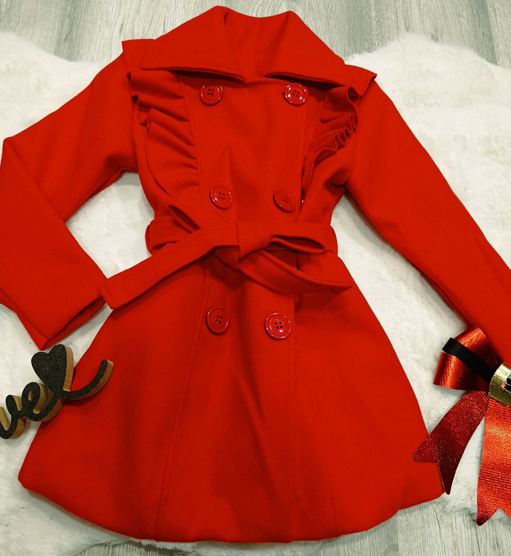 Dekliški plašč (podložen)