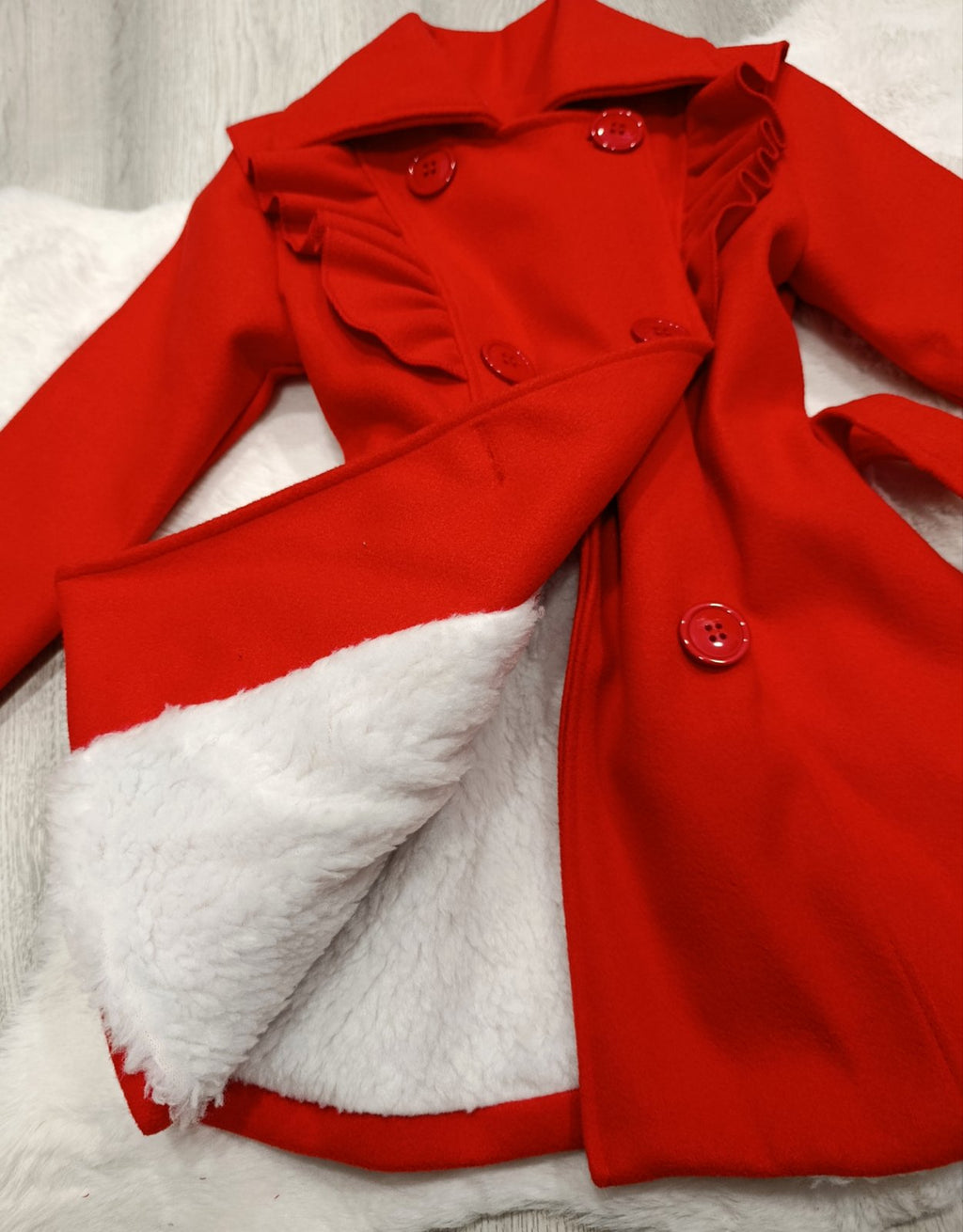 Dekliški plašč (podložen)