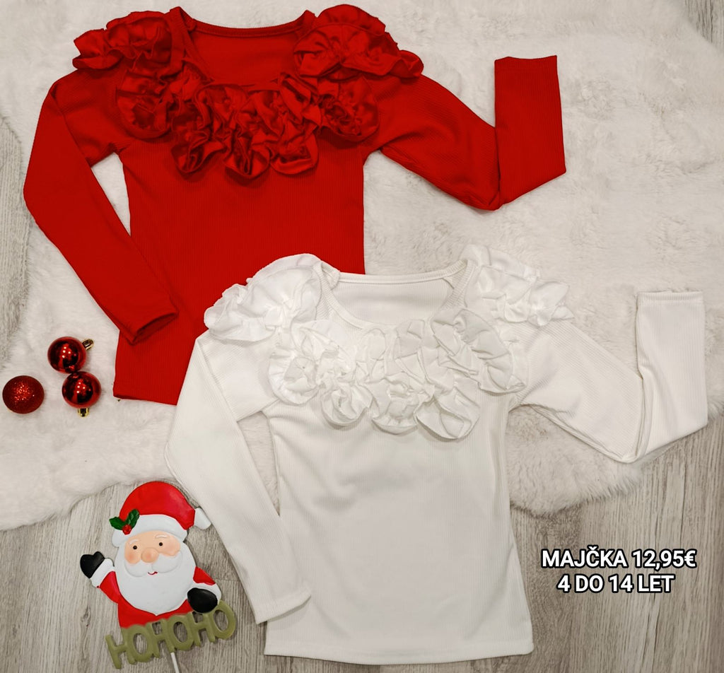 Majčka z volančki (4-14 let)