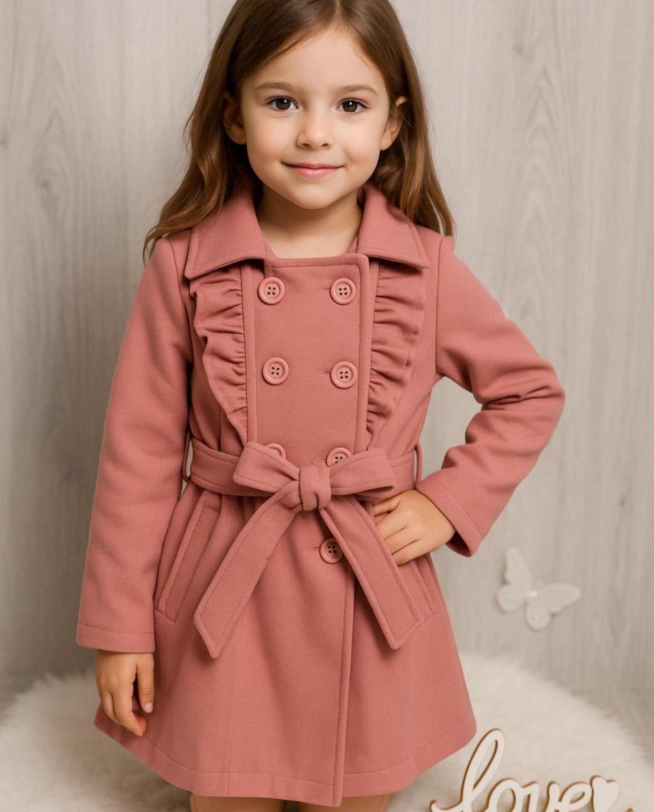 Dekliški plašč  4-14 let