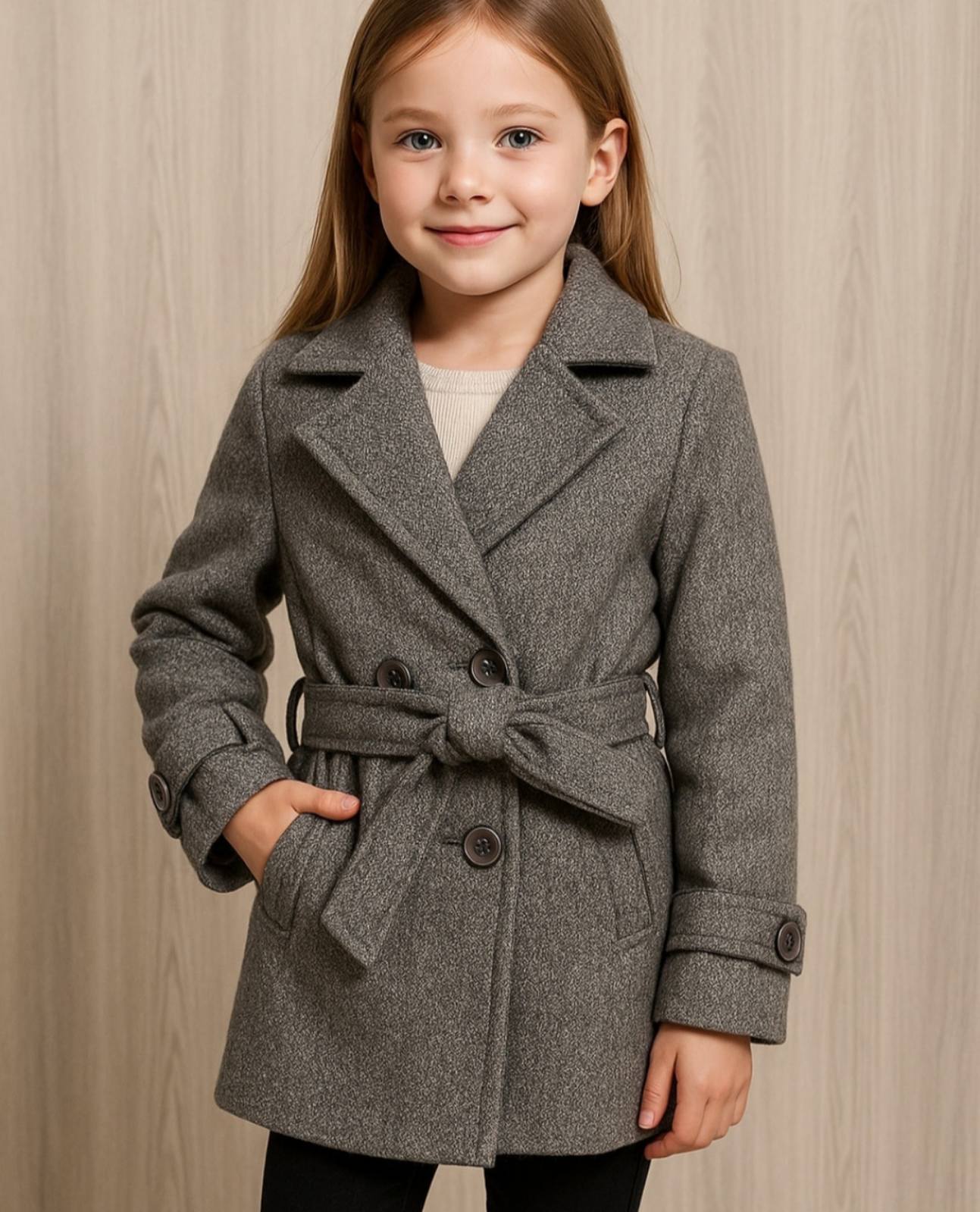 Dekliški plašč  4-14