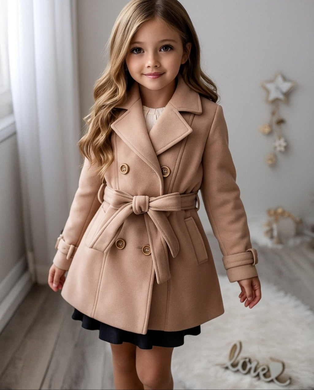 Dekliški plašč  4-14