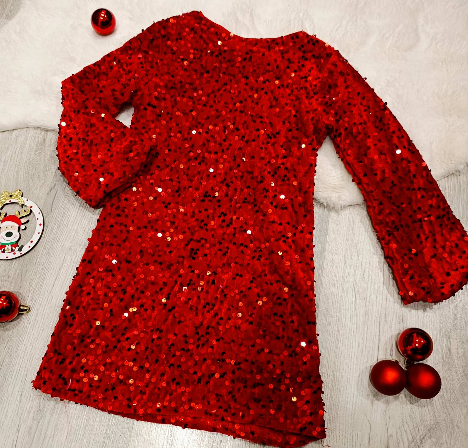 Oblekica z bleščicami 3-14 let