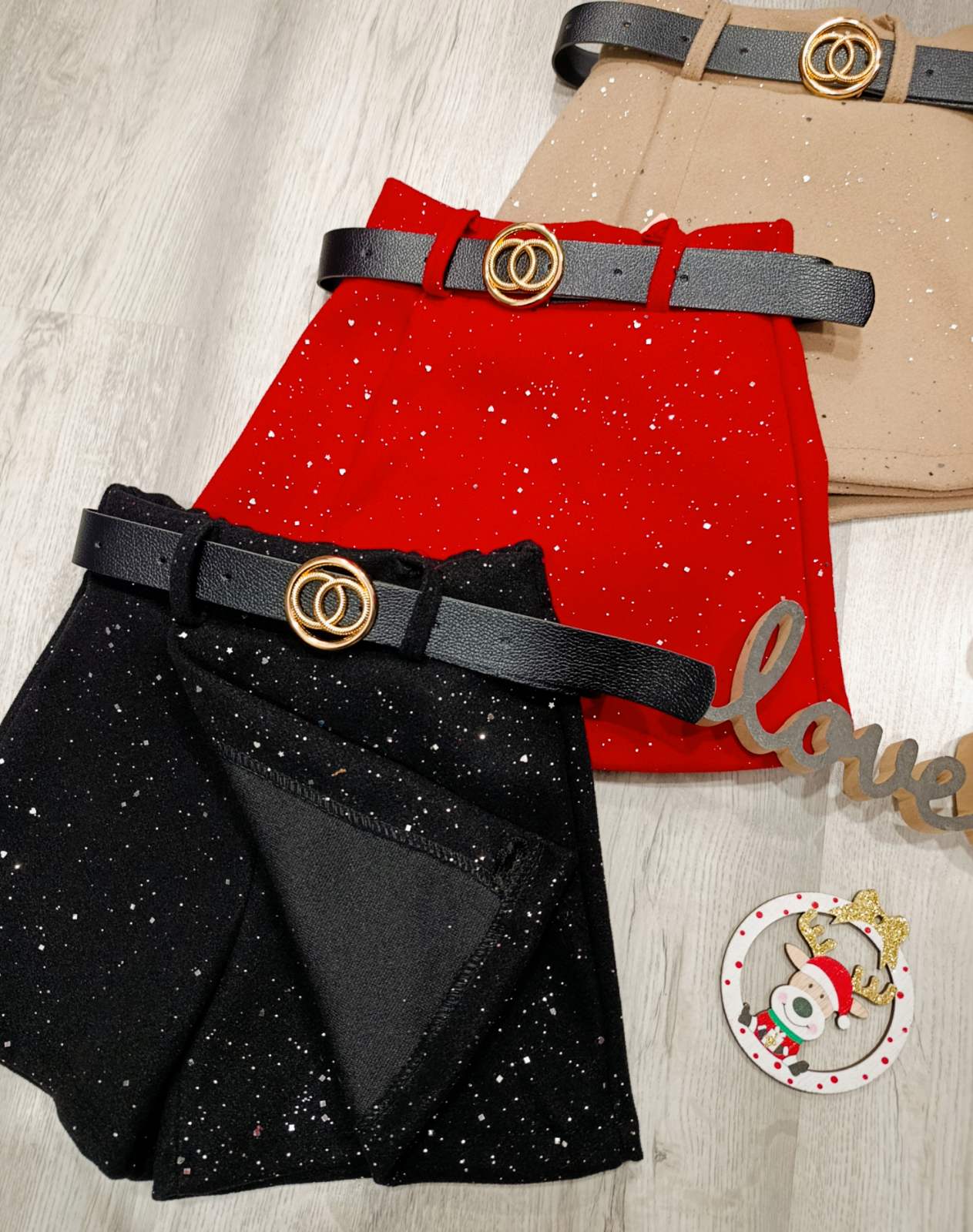 Hlačno krilo s pasom 4-14 let