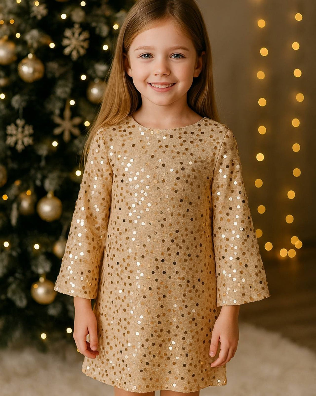 Oblekica z bleščicami 3-14 let