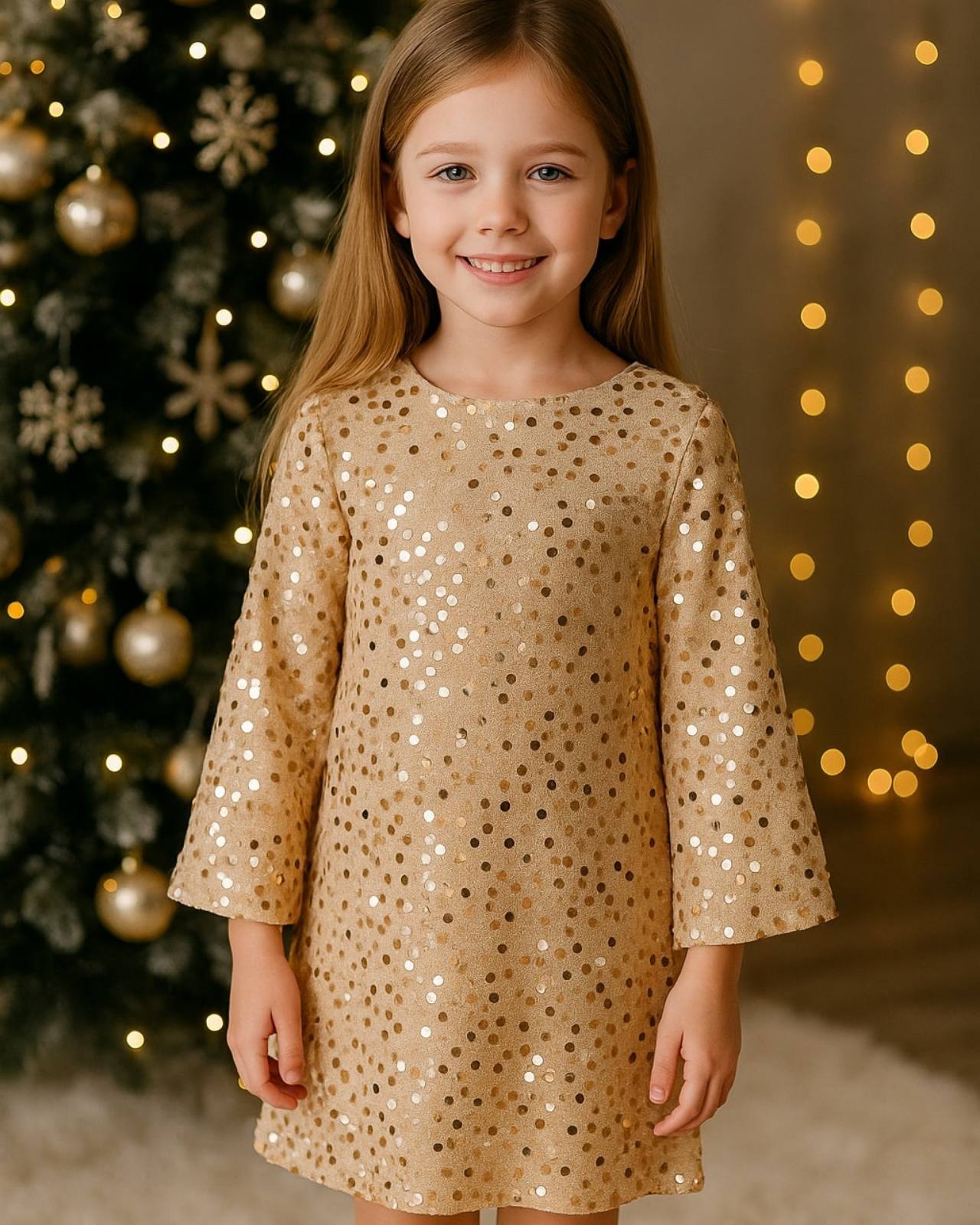 Oblekica z bleščicami 3-14 let