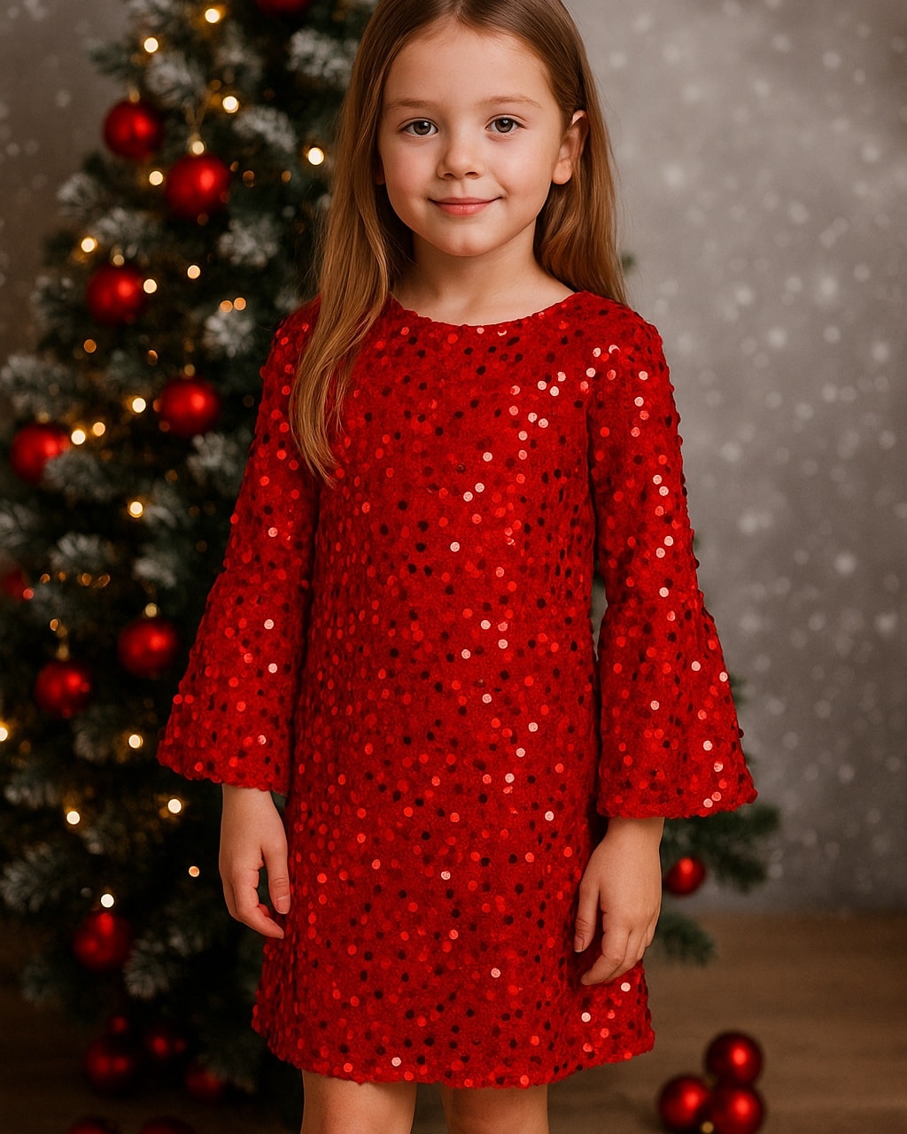 Oblekica z bleščicami 3-14 let