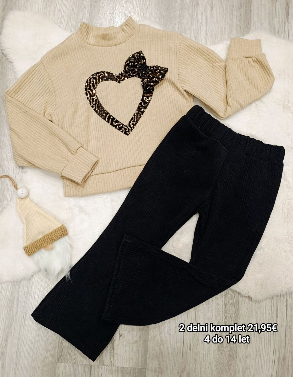 Dekliški 2-delni komplet (4-14 let)