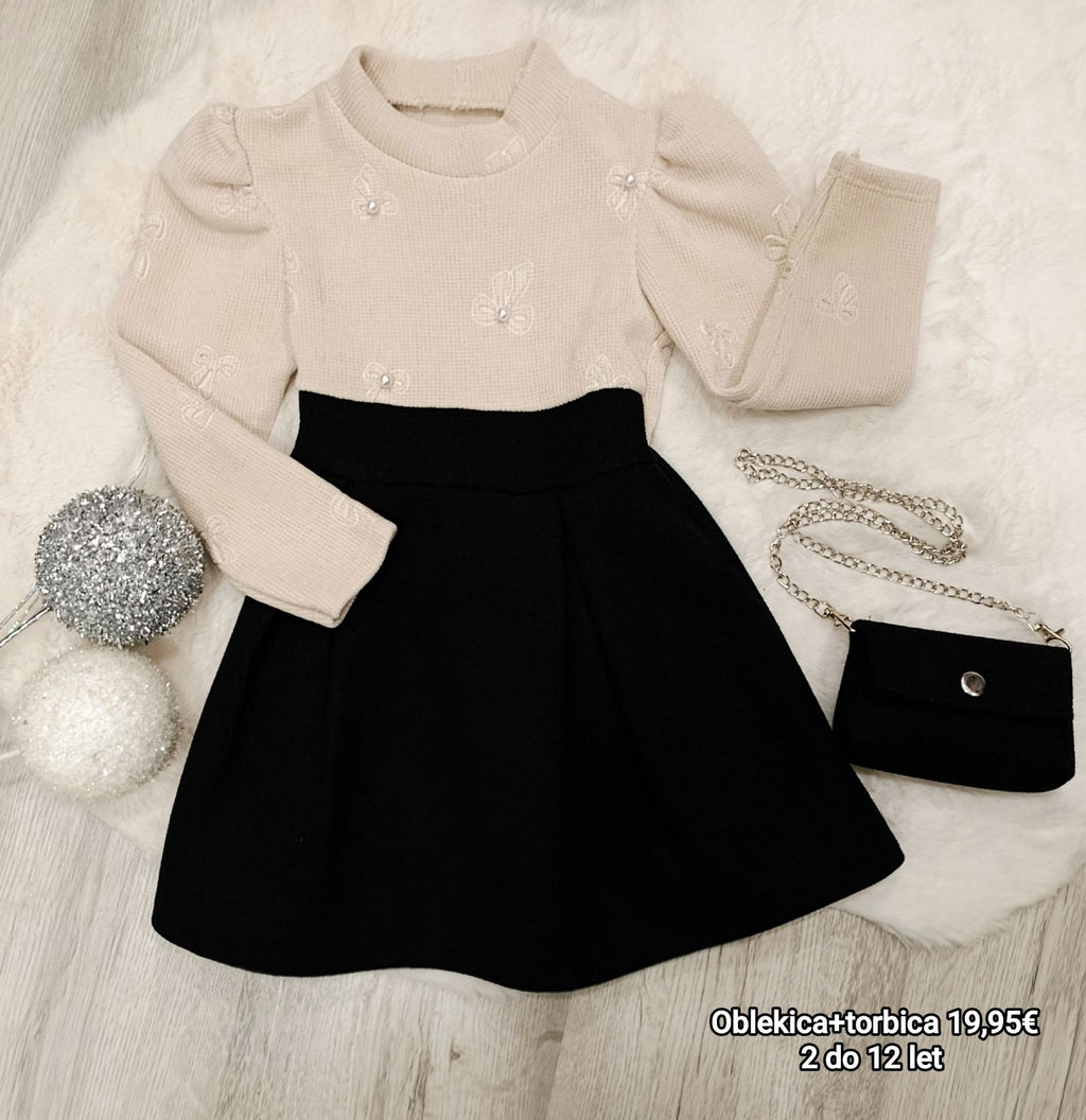 Oblekica s torbico 4-12 let