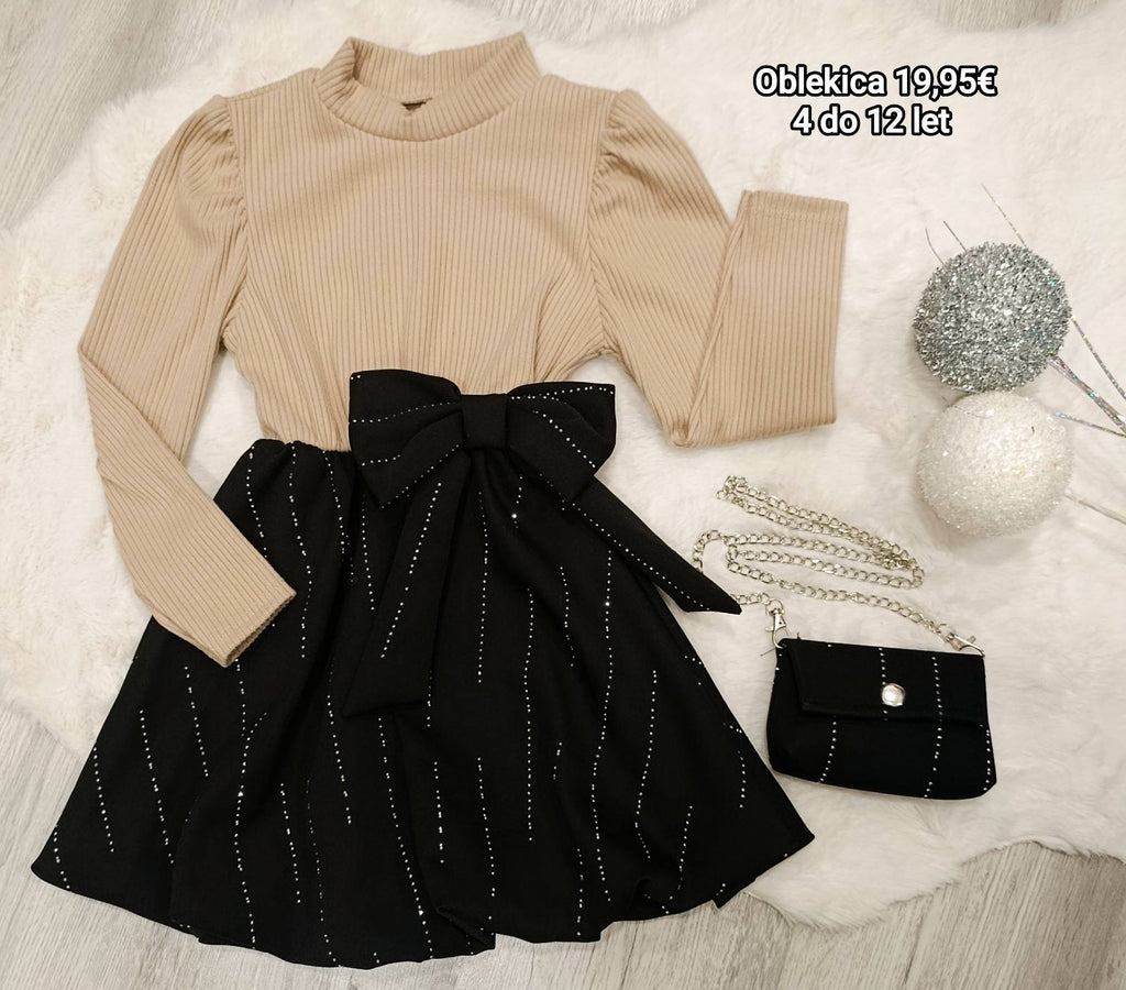 Oblekica s torbico 4-12 let