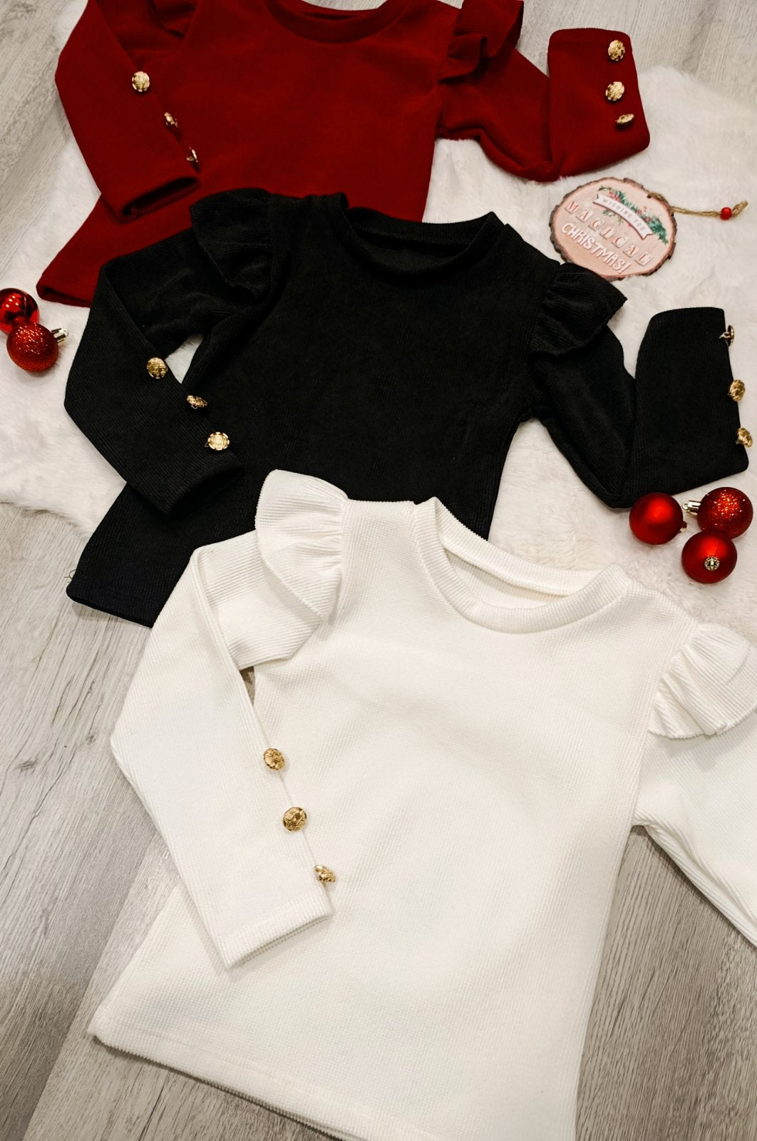 Dekliška majčka-gumbi (4-14let)