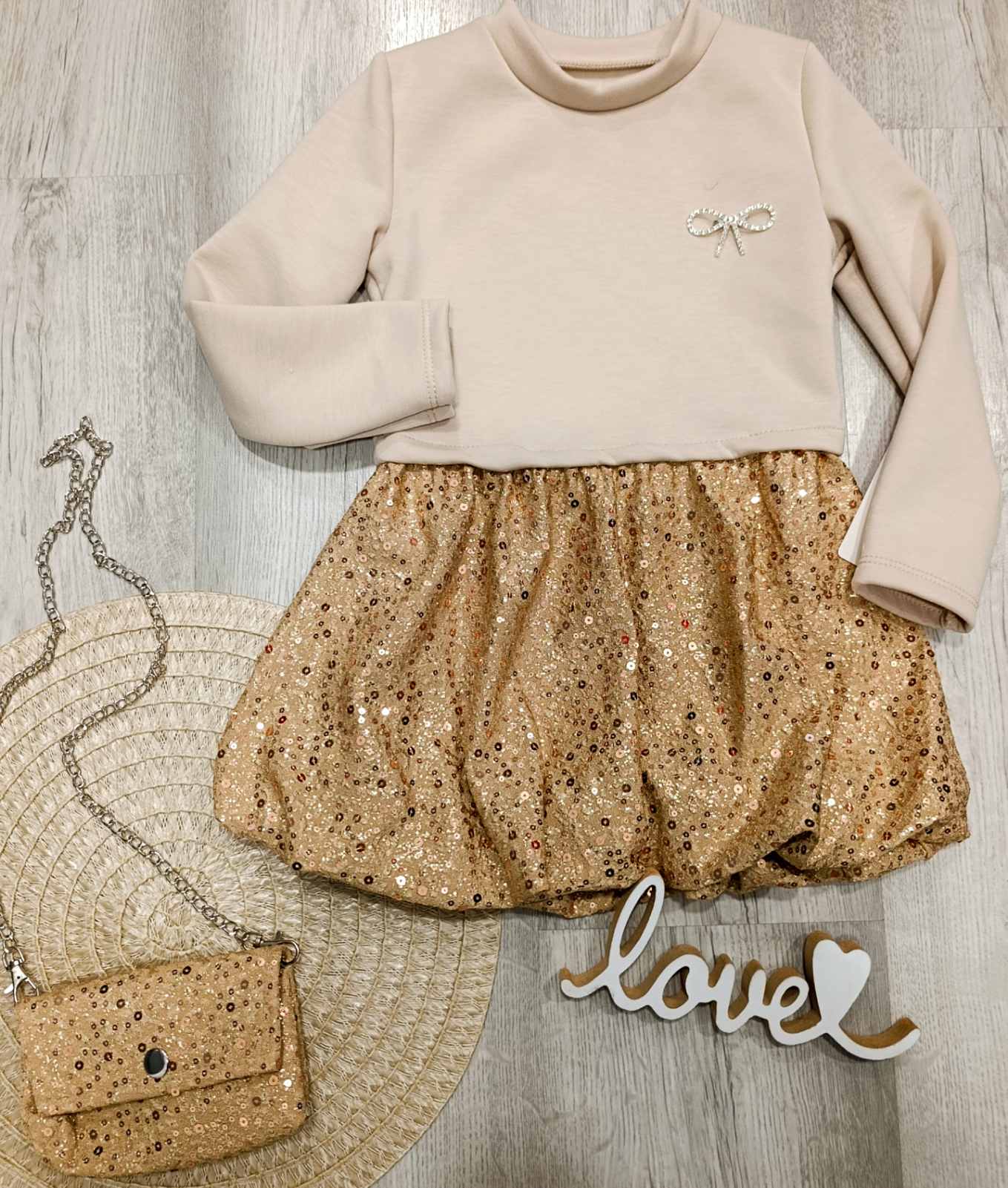 Oblekica s torbico 2-12 let