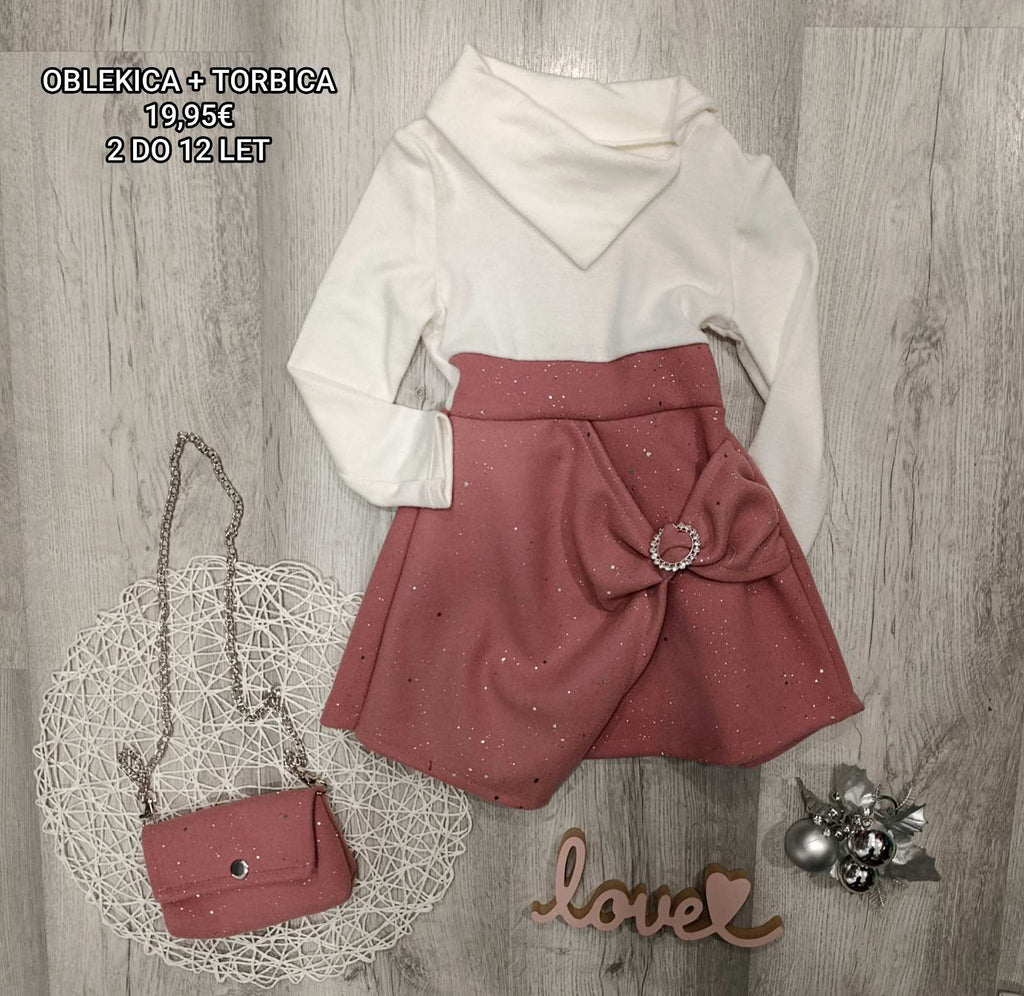 Oblekica s torbico 2-12 let