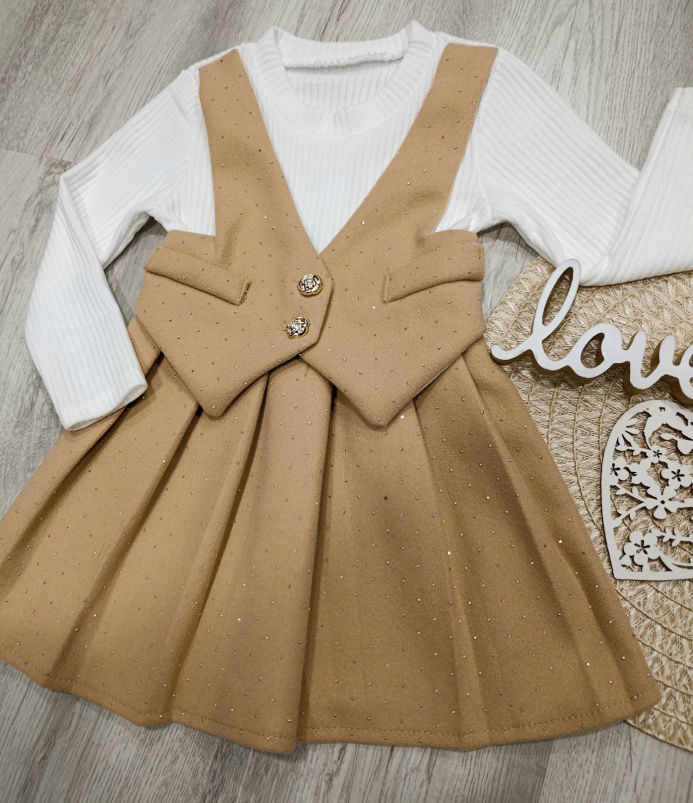 Oblekica -videz brezrokavnik-(2-12let)