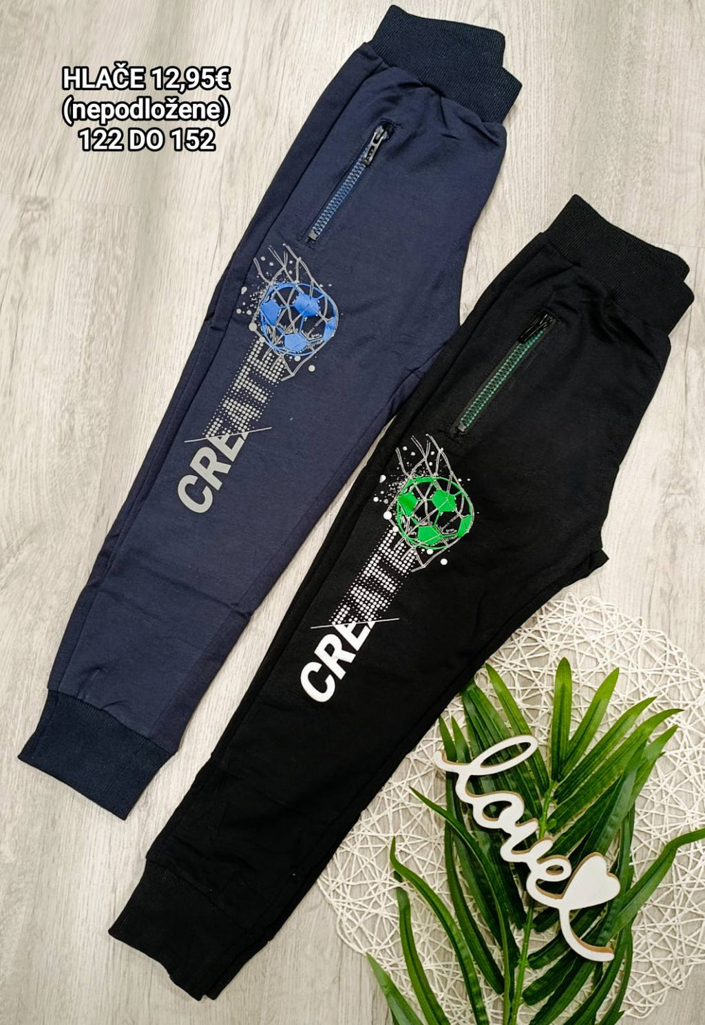 Fantovske hlače-create (nepodložene) 122-152