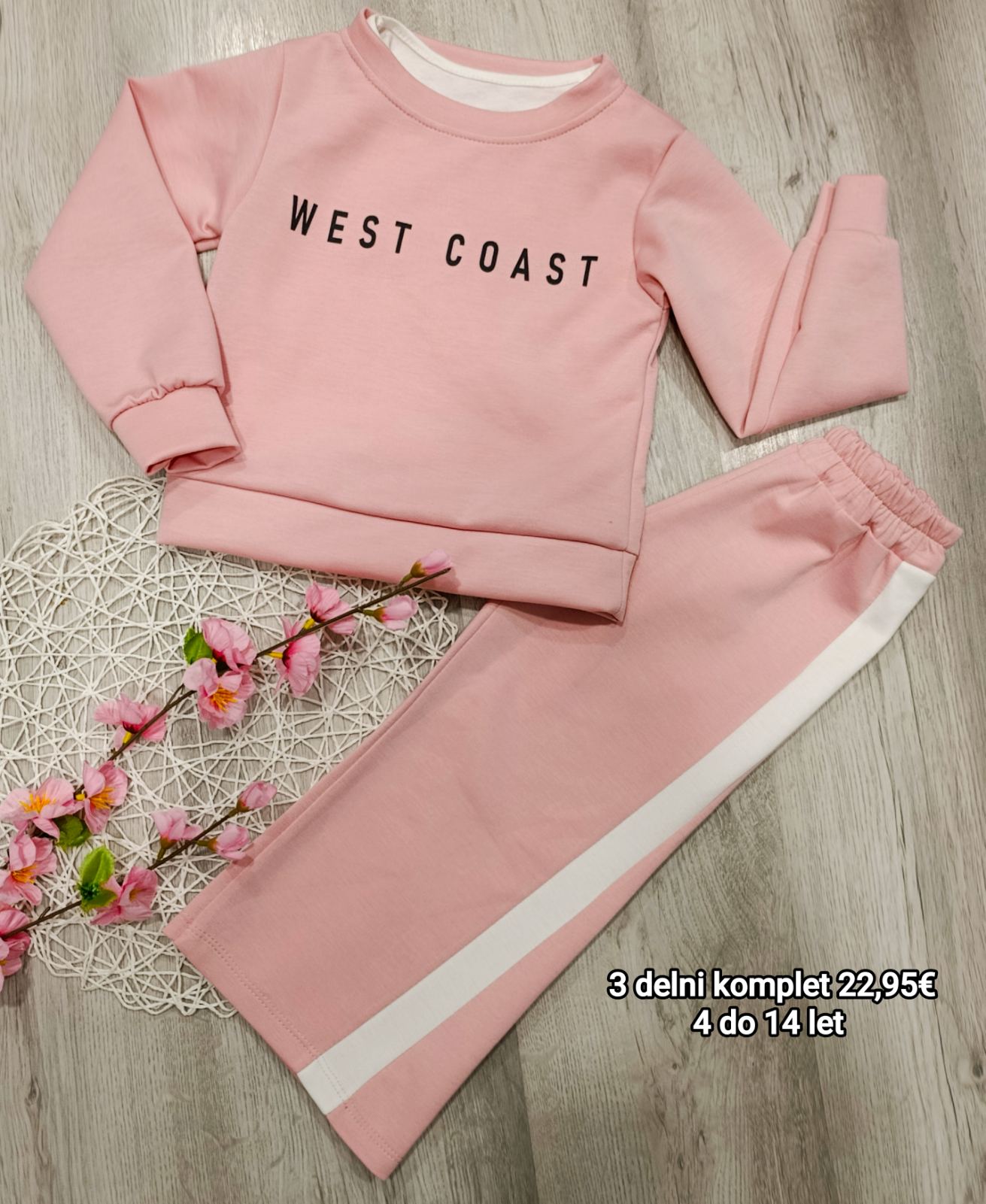 3 delni komplet-west coast (4-14 let)