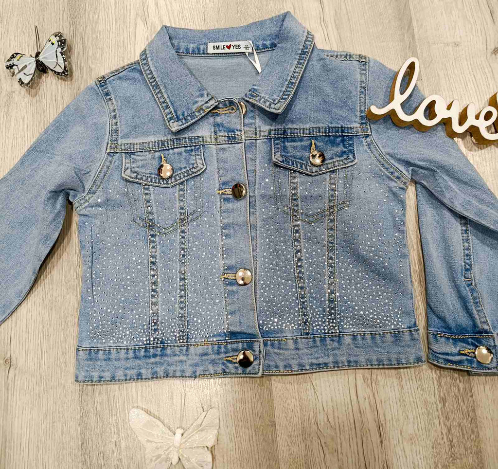 Jeans jaknica (4 do 12 let)