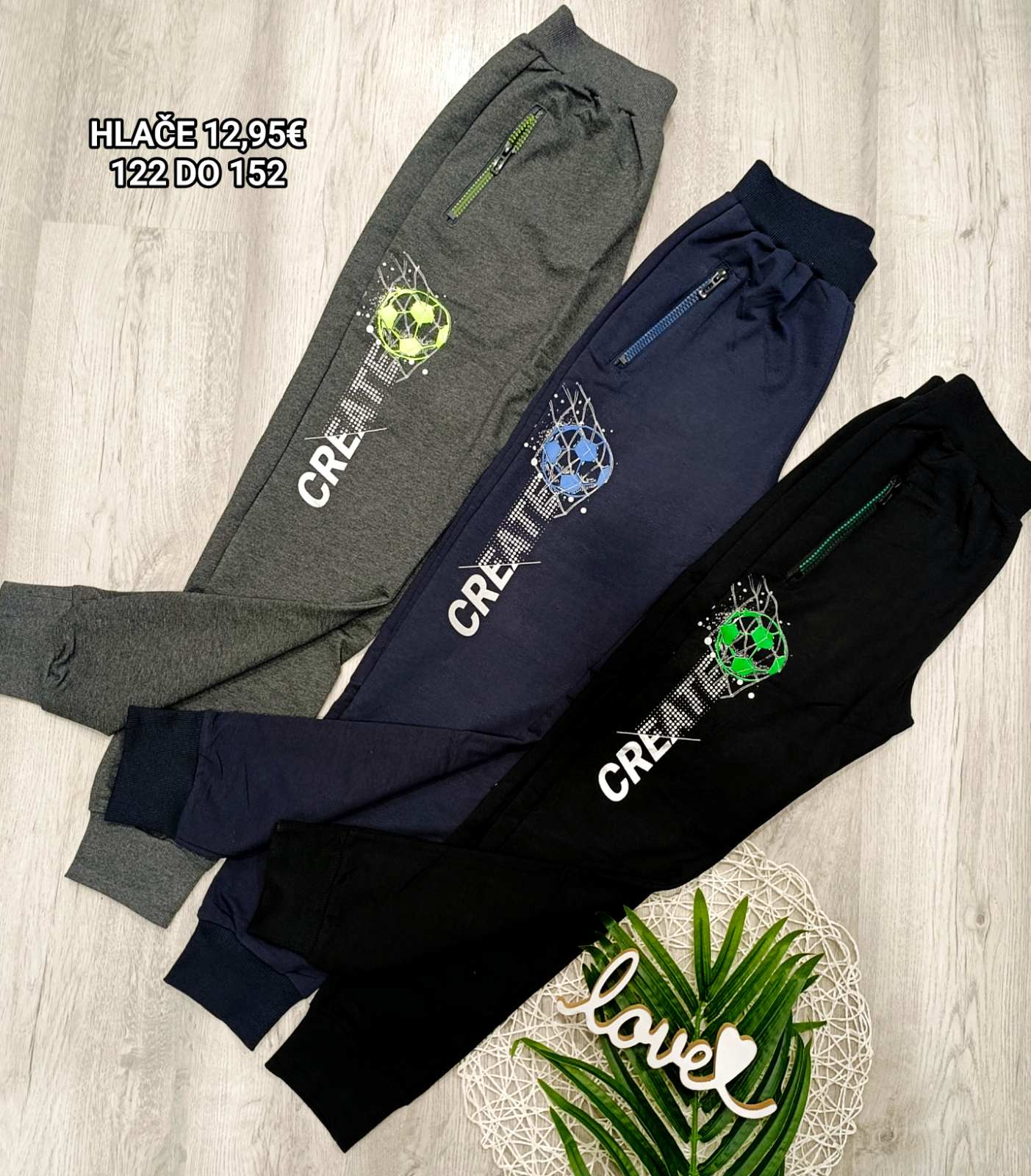 Fantovske hlače-Create (nepodložene)